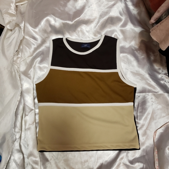 90'S JP COLLECTION- COLOR BLOCK TANK TOP/M/EGPLC - Picture 5 of 5